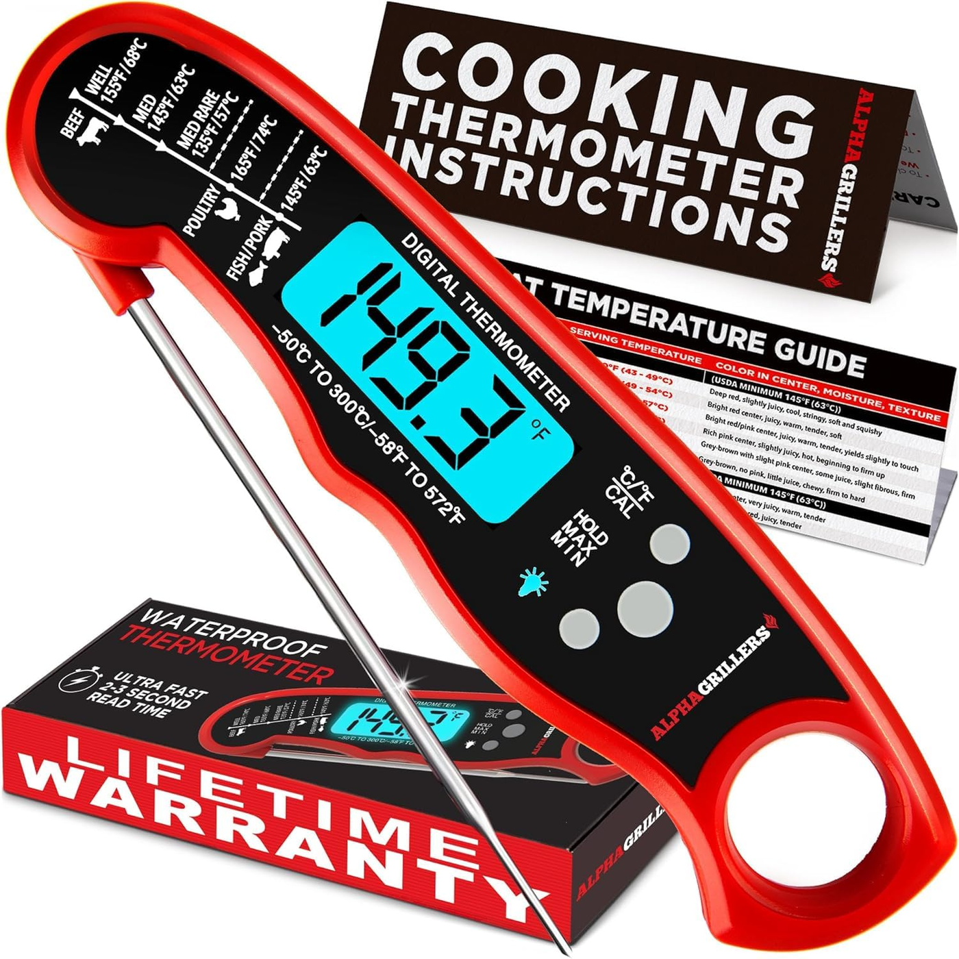 Meat Thermometer Wireless Dual-Probe product photo