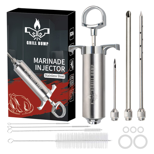 Coley Supply BBQ Outfitters Everyday Meat Injector Gray